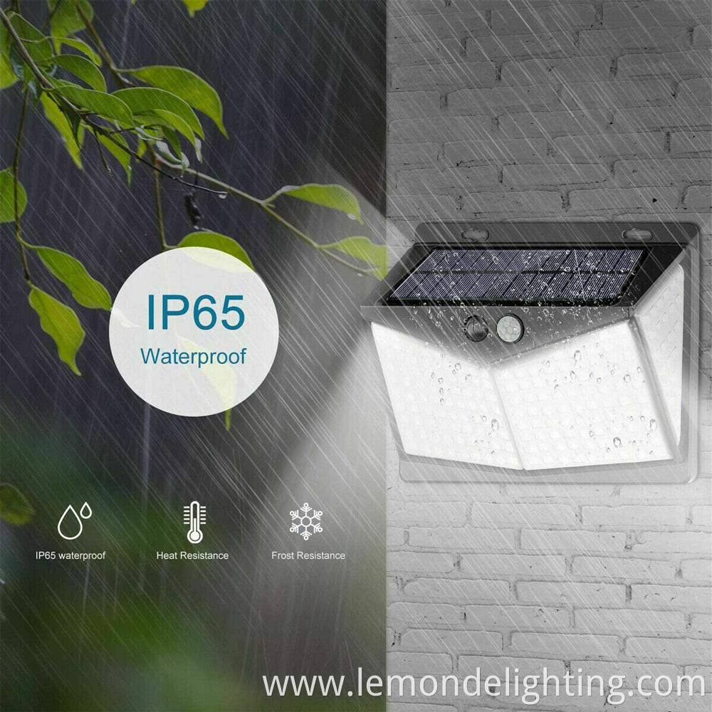 Wireless Solar Motion Sensor Wall Light